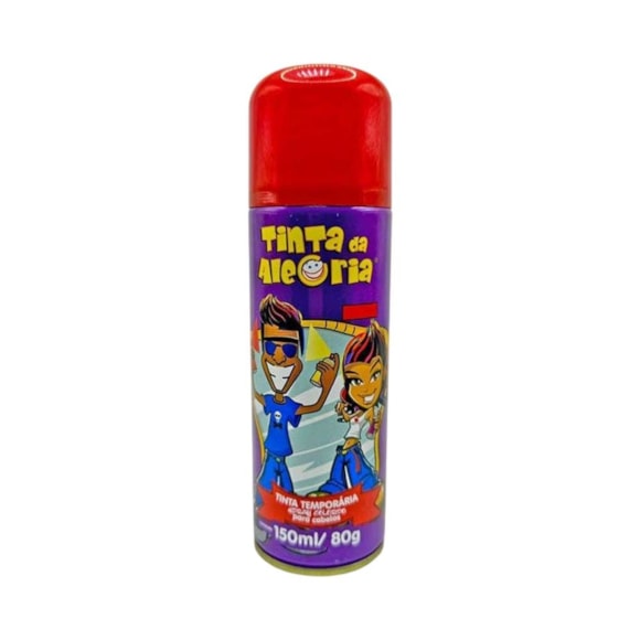 Hair Spray Alegria Vermelho 150ml
