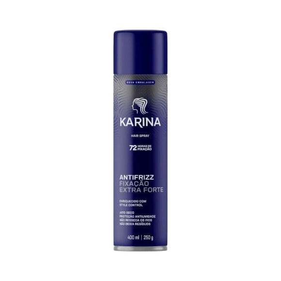 Hair Spray Karina Controle E Volume Extra Forte 400Ml
