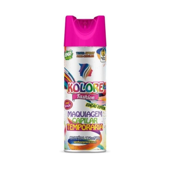 Hair Spray Kolore Fashion Rosa 125ml