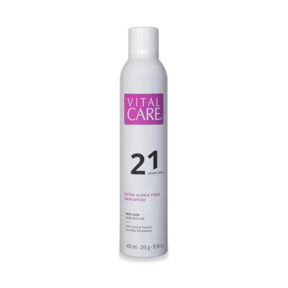 Hair Spray Vital Care Extra Hold 21 Horas Lilas