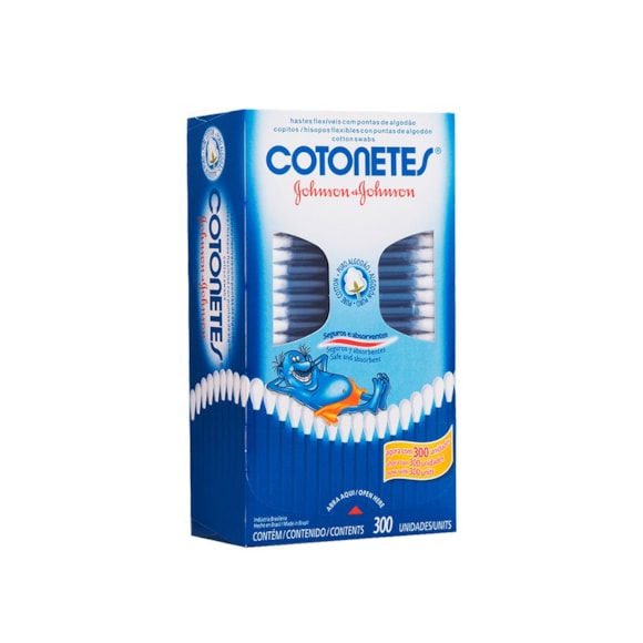 Hastes Flexíveis Johnson com 300un