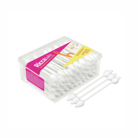 Hastes Flexíveis Ricca Baby c/60un 