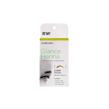 Henna para Sobrancelha Glance Loiro Escuro 3,5g