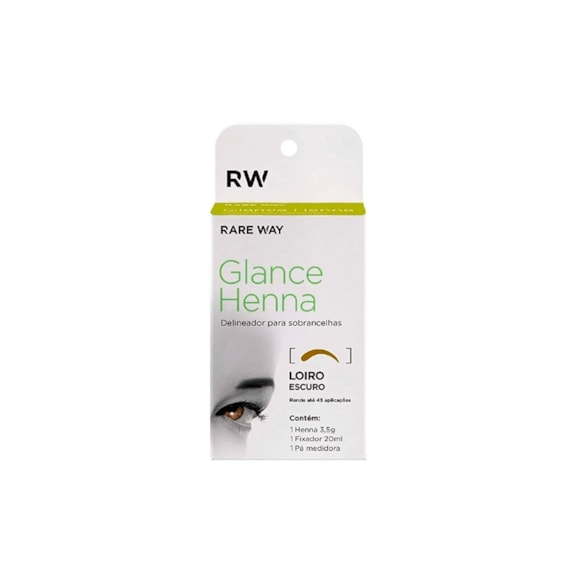 Henna para Sobrancelha Glance Loiro Escuro 3,5g