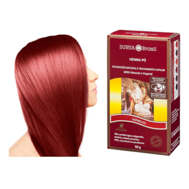 Henna Surya Indian Vermelho 50g