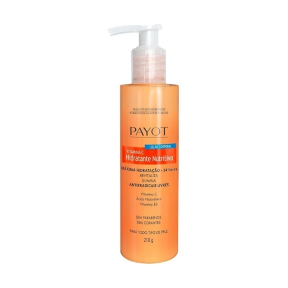 Hidratante Corporal Payot Nutritivo Vitamina C 210gr