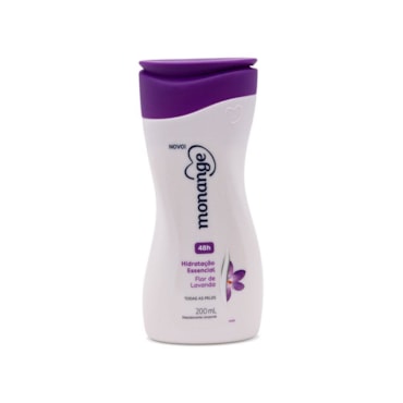 Hidratante Desodorante Monange Hidratação Nutritiva Flor de Lavanda 200ml