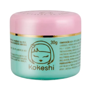 Hidratante Facial Kokeshi Pele De Porcelana 30g