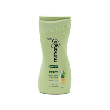 Hidratante Monange Detox com Ação Desodorante 200ml