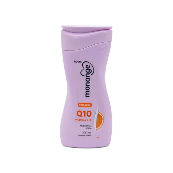 Hidratante Monange Firmador Q10 Vitamina C + E – Pele Normal a Seca com Ação Desodorante 200ml