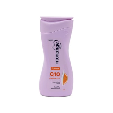 Hidratante Monange Firmador Q10 Vitamina C + E – Pele Normal a Seca com Ação Desodorante 200ml