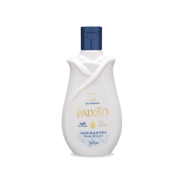 Hidratante Paixão Inspiradora com Óleo de Amêndoas ação desodorante 200ml