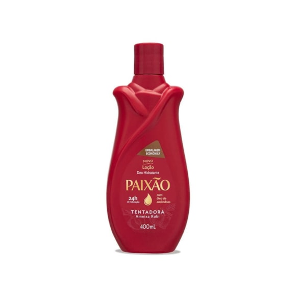 Hidratante Paixão Tentadora com Óleo de Amêndoas ação desodorante 400ml