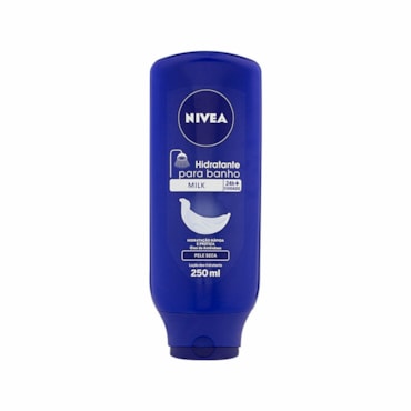 Hidratante Para Banho Nivea Milk 250Ml