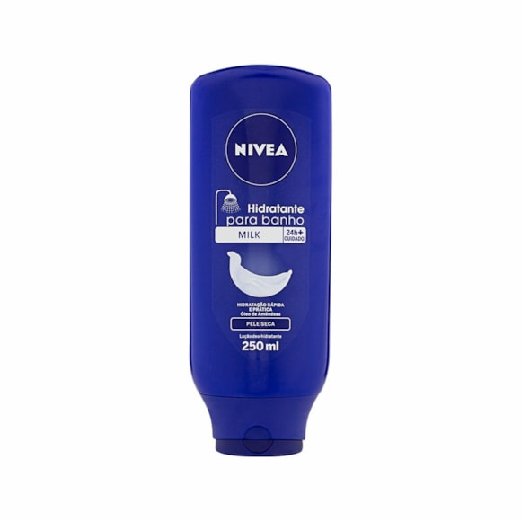 Hidratante Para Banho Nivea Milk 250Ml 