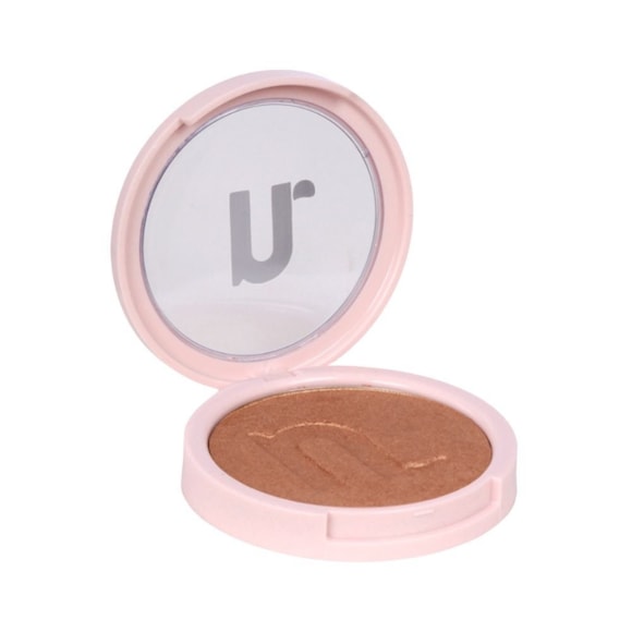 Iluminador Compactado Nina Makeup Instant Glow Gold