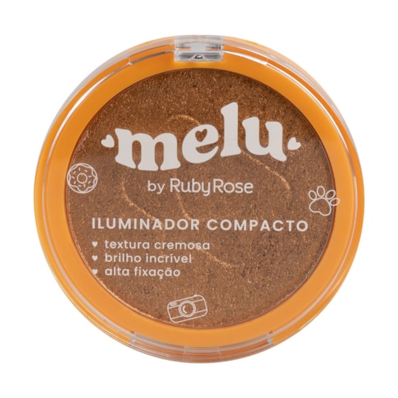 Iluminador Compacto Ruby Rose Melu RRF8622