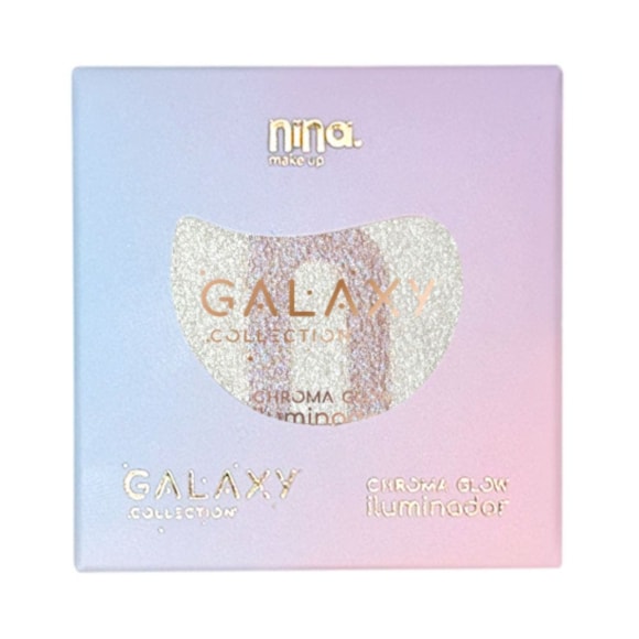 Iluminador Nina Makeup Galaxy Chroma Glow Plutão 