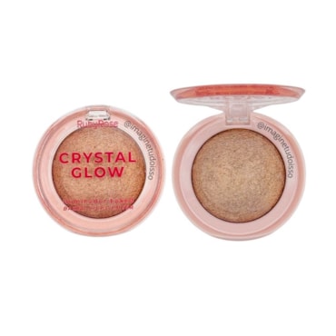 Iluminador Ruby Rose Baked Crystal Glow Bronze Bliss Hb-M7008