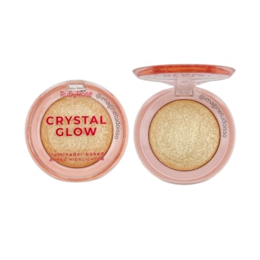 Iluminador Ruby Rose Baked Crystal Glow Solar Flare Hb-M7007