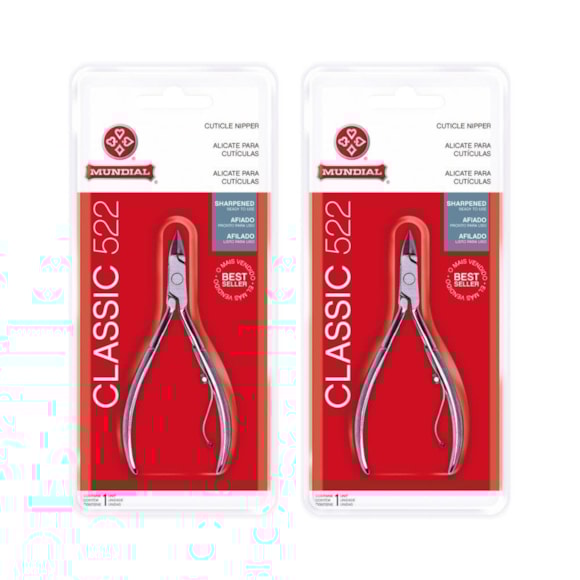 Kit Alicate De Cutícula Mundial