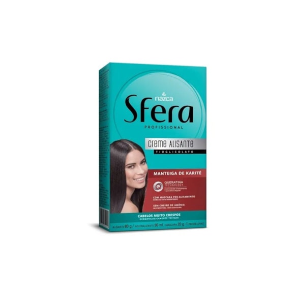 Kit Alisante Sfera Nazca Manteiga de Karité e Queratina