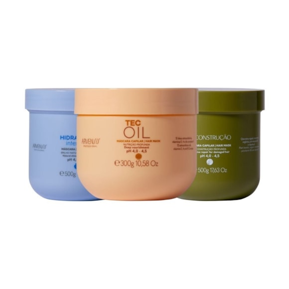 Kit Arvensis Cronograma Capilar