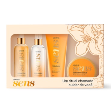 Kit Banho Labotrat Sens Flor de Ameixa e Baunilha c/4un