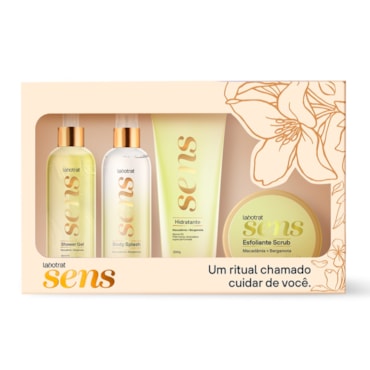 Kit Banho Labotrat Sens Macadamia e Bergamota c/4un