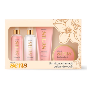 Kit Banho Labotrat Sens Orquídea e Jasmim c/4un
