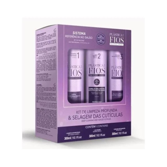 Kit Cadiveu Plástica Dos Fios  300ml