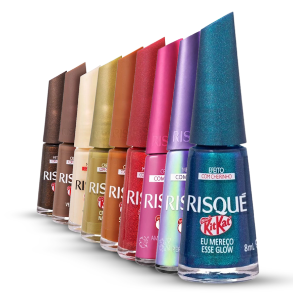 Kit Completo De Esmalte Risqué KitKat