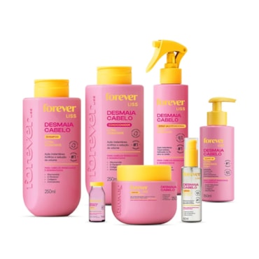 Kit Completo Forever Liss Desmaia Cabelo