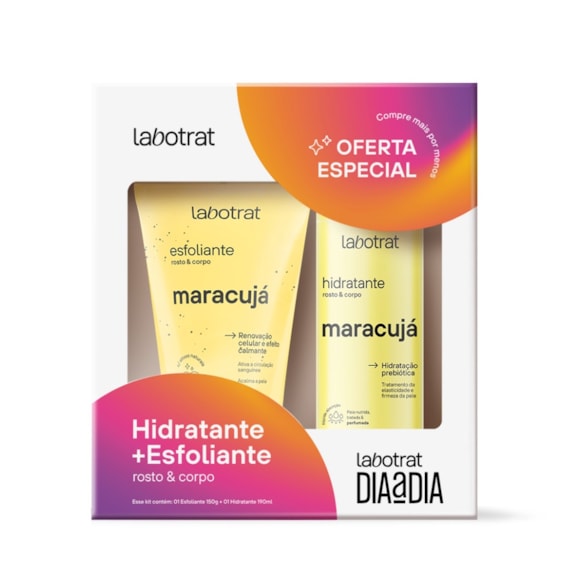 Kit Dia a Dia Labotrat Maracujá c/2un