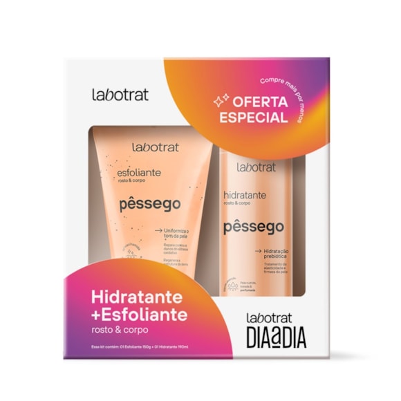 Kit Dia a Dia Labotrat Pêssego c/2un
