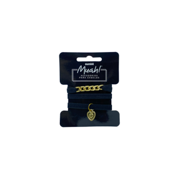 kit Elástico Muah Corrente E Pingente 562-S