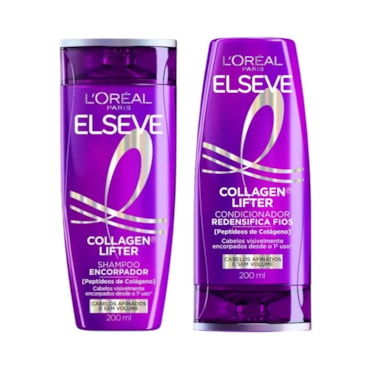 Kit Elseve Collagen Lifter Shampoo + Condicionador 200ml