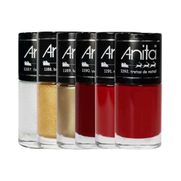 Kit Esmalte Anita Coleção de Natal