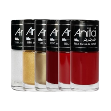 Kit Esmalte Anita Coleção de Natal