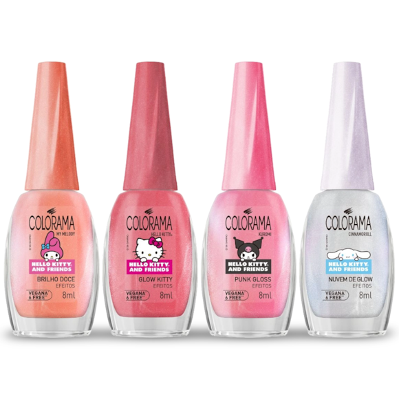 Kit Esmalte Colorama Hello Kitty