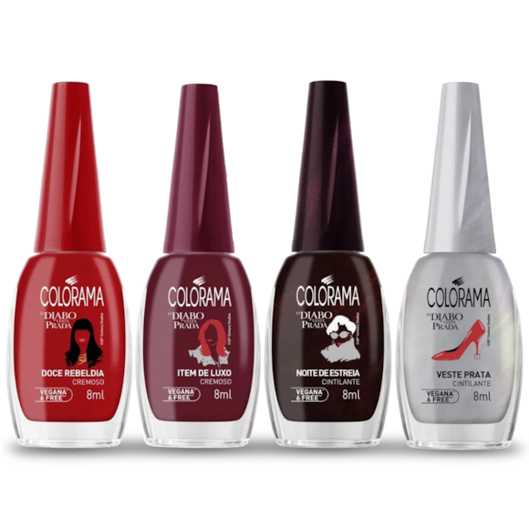 Kit Esmalte Colorama O Diabo Veste Prada