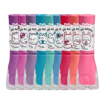 Kit Esmalte Dailus Coleção Dai Goods