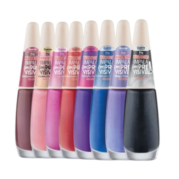 Kit Esmalte Impala Imprevisivel Duo Color