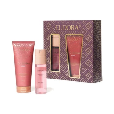 Kit Eudora La Victorie Intense Body Spray 100ml + Loção Hidratante 200g