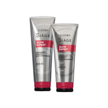 Kit Eudora Siàge Glow Expert Shampoo 250ml + Condicionador 200ml