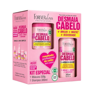 Kit Forever Liss Desmaia Cabelo