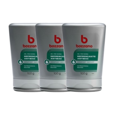 Kit Gel Pós Barba Bozzano Refrescante 