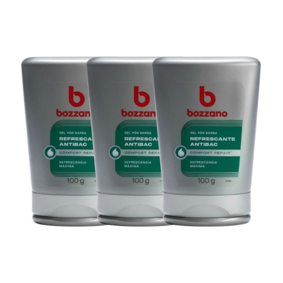 Kit Gel Pós Barba Bozzano Refrescante 