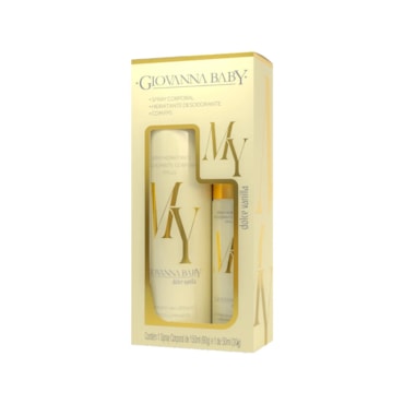 Kit Giovanna Baby My Desodorante Aerosol 150ml + 50ml Dolce Vanilla