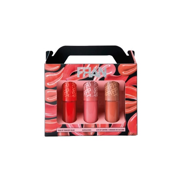 Kit Gloss Labial Franciny Ehlke Glosslicious